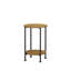 Ensemble de 3 tables basses et tables de bout avec tablette de rangement pour le salon