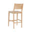 Tabouret de bar en bois massif Corrine-1139794508-1170113232