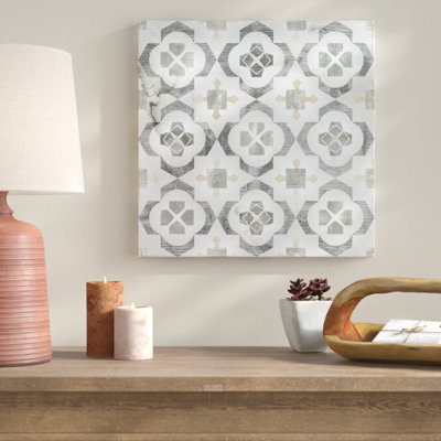 «Marble Tile Design I», impression sur toile