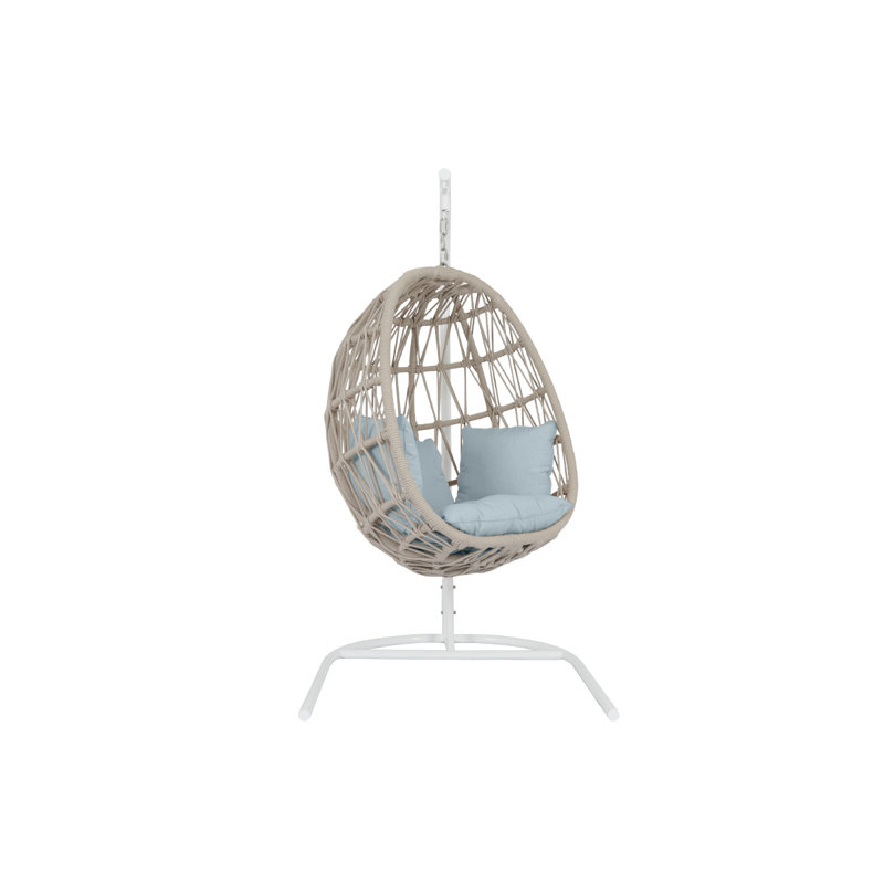 Chaise suspendue Milano, Toile horizon Sunbrella®, Blanc