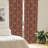Geometric Semi-Sheer Rod Pocket Curtain Panels-45229158