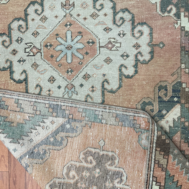 Dakota Fields Handmade Turkish Oushak Wool Runner
