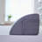 Adelheide Bed Wedge Pillow for Gap of Headboard/Wall/Mattress, Gray-1671898831