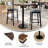 Commercial Seamless Surface Tabletop with Bar Height Round Base-1745968559-1745968558