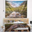 Tapisserie cascade Schafer Rocky Lake Above Skok-536630967