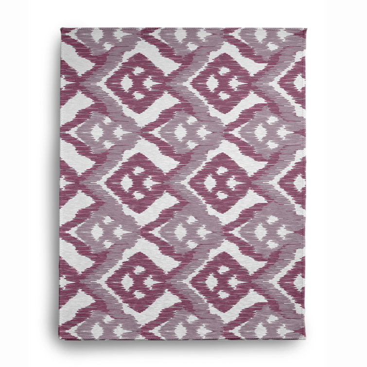 Chenille Ikat Indoor Rug