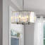 Luminaire suspendu cylindrique à 4 lumières