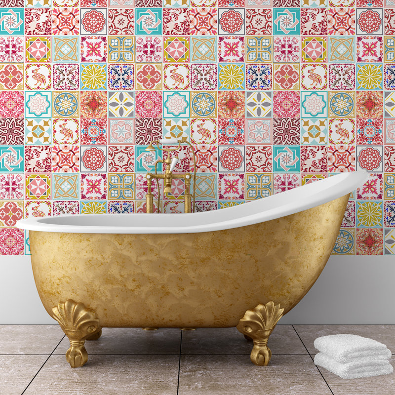 Gartman 15cm x 15cm PVC Mosaic Tile Sticker