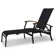 Askar Outdoor Rust-Resistant Metal Chaise Lounge