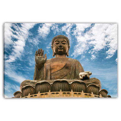 Majestic Buddha - Tranquil Serenity Canvas Art