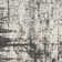 Machine Woven Polyester Area Rug in Cream/Gray