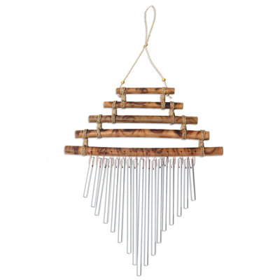 Hemsworth Weather Resistant Abstract Wind Chime