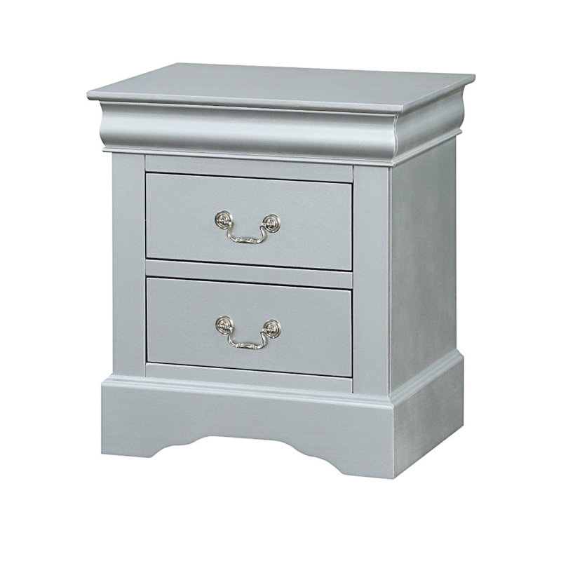 Faryn 21.6'' W Nightstand, Dark Gray