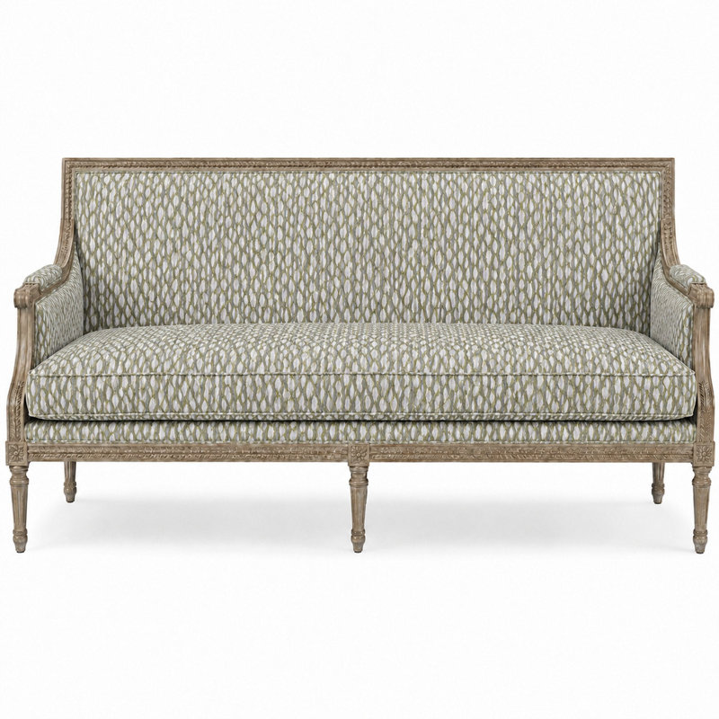 Wavy Jacquard | Peyton Fabric, Lime