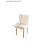 Housse pour chaise de salle à manger