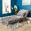 Lorena Clic Clac Upholstered Futon Sofa Bed Lounger Chair-2058774448-2058774450-2058774451