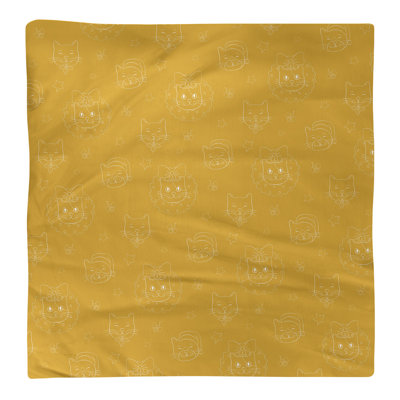 No Pattern Square Napkin