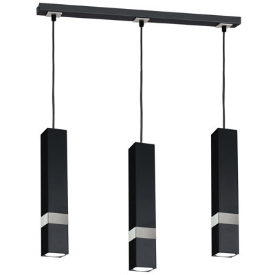 Calena 3 - Light Black Kitchen Island Pendant