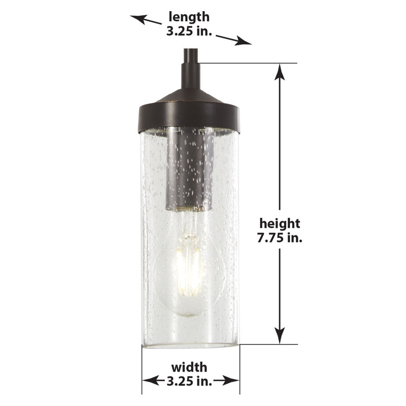Mauch 1 - Light Downtown Bronze/Gold Single Pendant