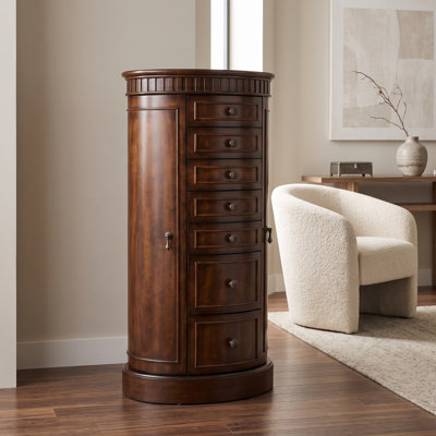 Armoire à bijoux avec miroir Pettus