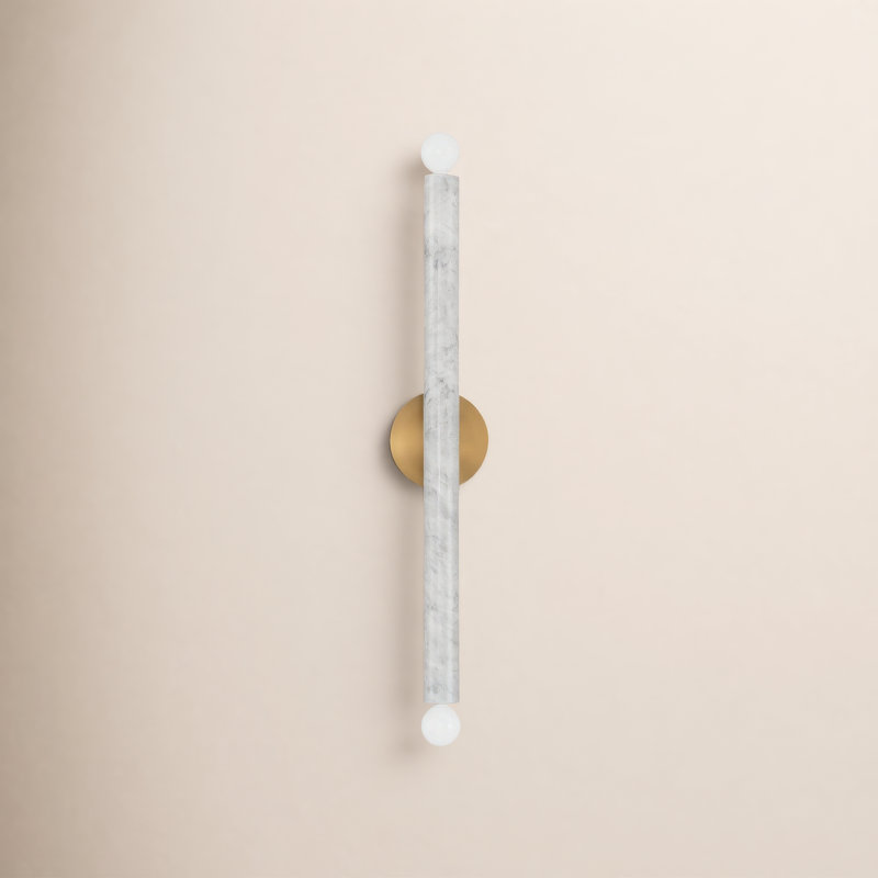 Stillwater Irmeli Metal Armed Sconce, White
