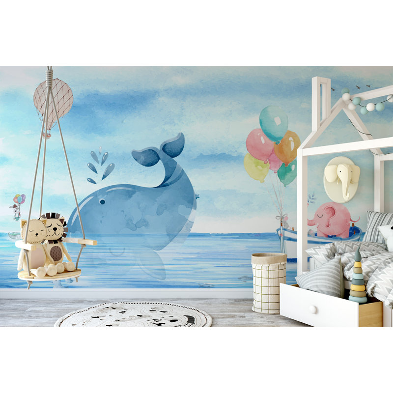 Rambler Wall Mural, 114" L x 204" W