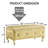 Juilianna Glam Modern Upholstered Storage Bench-774747883