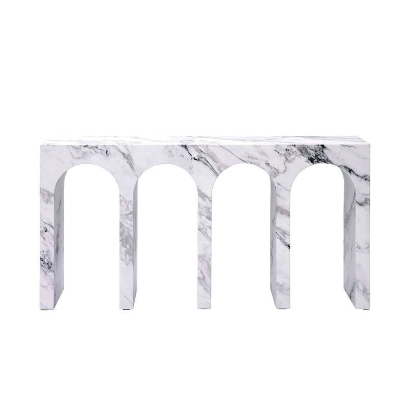 Engineered Stone Console Table