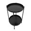Table de bout en fer avec rangement Rachele-931051010