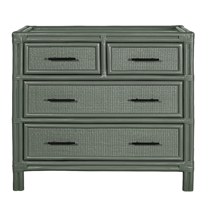 Aruba 4 - Drawer Nightstand, Evergreen