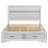 LED Storage Bookcase Bed