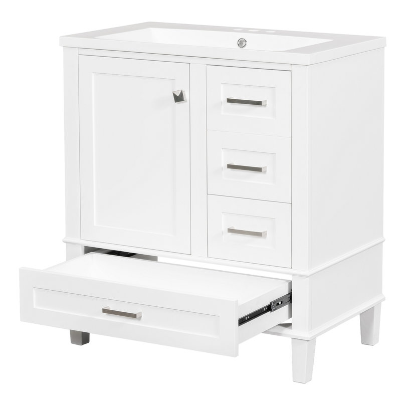 Meuble-lavabo simple 18,09 po avec comptoir d'évier, null