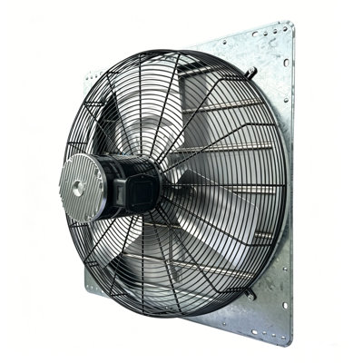 iLIVING 24" Smart Wall Mounted Shutter Exhaust Fan, 4244 CFM, 12-Speed, WiFi App Control Ventilation for Garages, Warehouse, Barn, Greenhouses, Auto Temperature Humidity Control, BLDC Motor, Hardwired