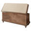 Banc de rangement à couvercle rabattable Almira-34338487