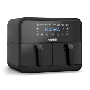Baridi 8L Dual Air Fryer Air Fryer