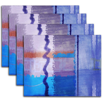 Napperon abstrait en polyester