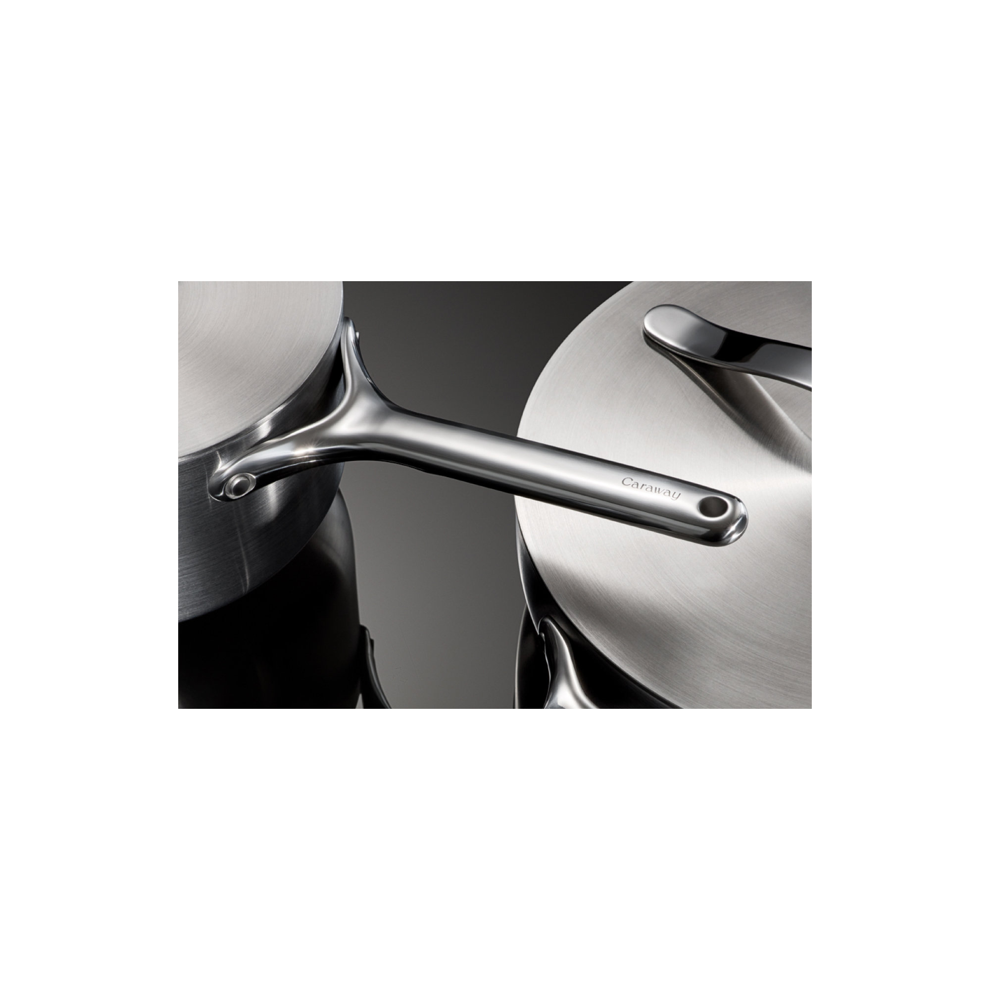 Caraway Stainless Steel Fry Pan, 8"