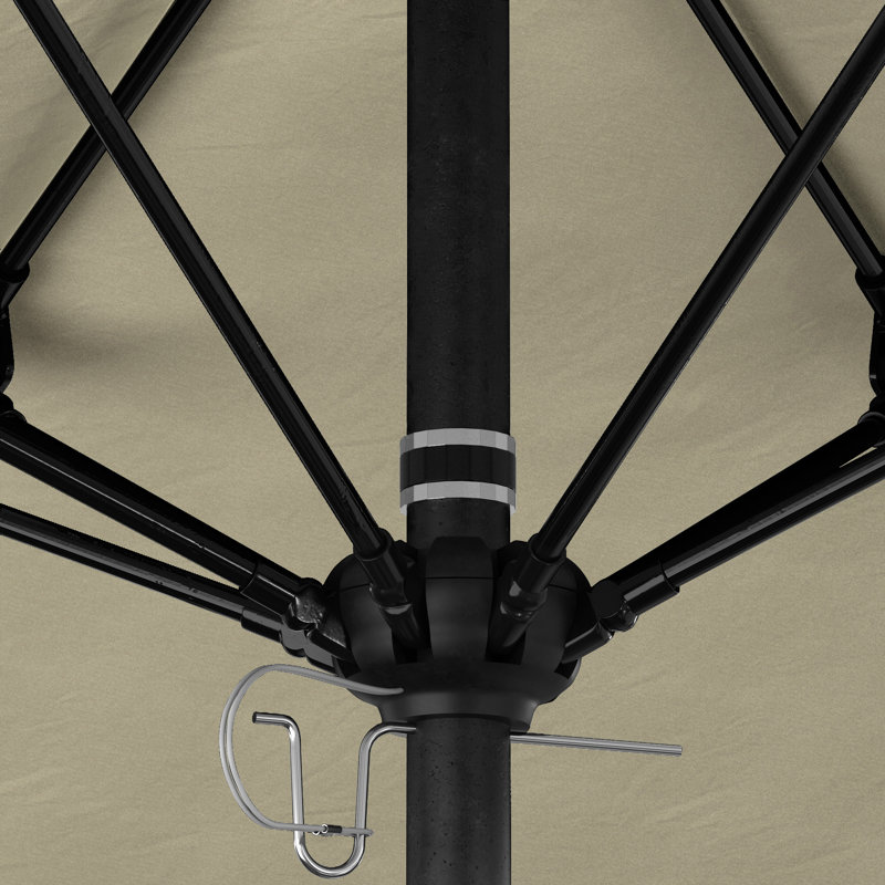 Parasol de marché octogonal 9 pi Verlin, Beige antique