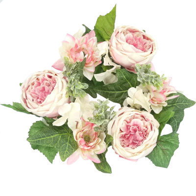 Handcrafted Faux Silk 13'' Wreath