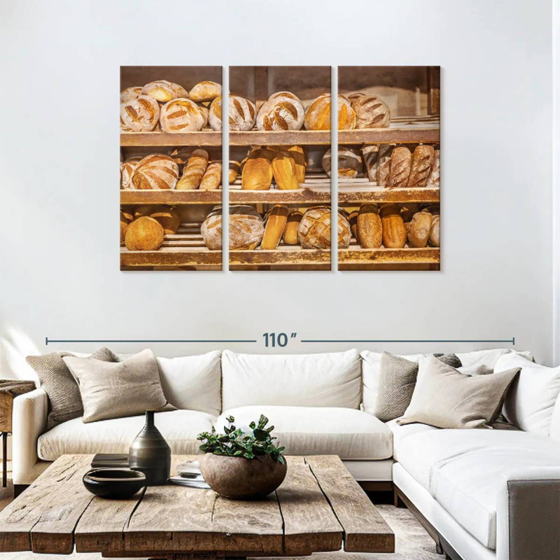 Yarlin Breakfast Bread Display, 48" H x 74" W