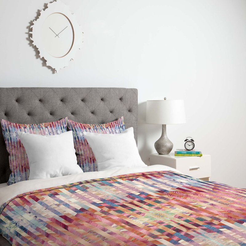  Ensemble de housse de couette Kei Minsk, Housse de couette pour très grand lit et 2 très 