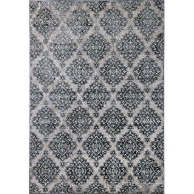 Tapis ivoire/bleu Morocco