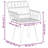 Madancy Patio Dining Set with Square Table-1756828557-1756828559