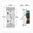 Leviton Light Almond 600 Watt Toggle Dimmer Switch 1 Pack