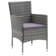 Gazali Patio Dining Side Chair with Cushion