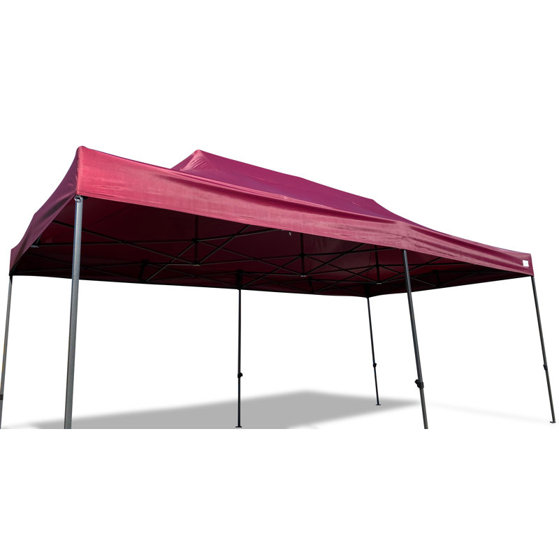 Grasekamp Polyester Replacement Canopy for Gazebo, Red, 200cm H x 570cm W x 290cm D.