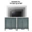 Armoire d'appoint en bois massif à 2 portes avec assemblage simple Arshawn-91924621