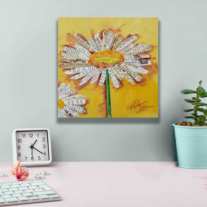 «He Loves Me» par St. Hilaire Elizabeth, art mural sur toile, H 12 po x l 12 po x P 0,75 po