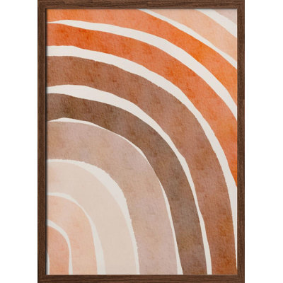 "Lines of Abstract" Framed Textured Wall Art