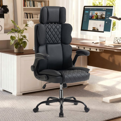 Ergonomic High Back Executive Office Chair with Adjustable Headrest